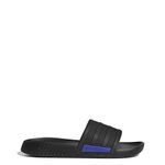 Adidas mens ICONIC RUNNER SLIDE CBLACK/CBLACK/SONINK Slipper - 4 UK (G58170)