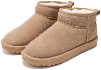 Project Cloud 100% Genuine Leather Ankle Boots for Women - Water Resistant with Memory Foam Insole Winter Boots for Women - Trending Shoes & Comfortable Women's Ankle Boots (Hippy, SANSUE, 6.5)