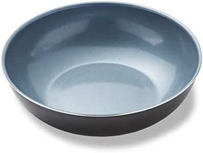 Tower Freedom T800205 28cm Wok with Ceramic Coating and Aluminium Body, Graphite, Black