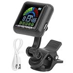 Guitar Clip‑on Tuner 12 Equal Tempe