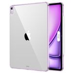 ESR for iPad Air 13 Inch Case M2, iPad Air 13 Case (2024), Thin and Lightweight, Shock and Drop Protection, Yellowing Resistant, Hard Back, Supports Pencil Pro and Pencil(USB-C), Clear Purple