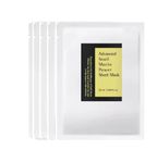 Snail Mucin Sheet Mask : Snail Essence Facial Masks for Dry, Acne prone, Sensitive Skin, Snail Secretion Filtrate Skincare Sheet for Brightening, Moisturizing & Hydrating Korean Skincare Products 5EA [Parallel Import]