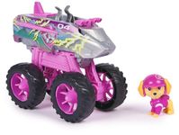 Paw Patrol: Rescue Wheels Skye’s Jet, Toy Truck with Transformation into Jet-Mode and Collectible Action Figure, Kids’ Toys for Boys & Girls Ages 3+