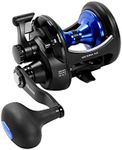 Okuma Solterra SLX High Speed Open Top Frame Lever Drag Saltwater Trolling Reel, SLX-10CSb, 380yds-20lb