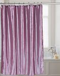 Carnation Home Fashions FSC15-FS/33 Shimmer Faux Silk Shower Curtain Purple