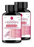 Glowsik Glutathione 1000 Mg Capsules with Vitamin C & E, L-Glutathione, Grape Seed and Alpha Lipoic Acid for Skin Health, Full of Antioxidants and Powerful Extracts for Skin Health- 120 Capsules