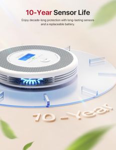 X-Sense Wi-Fi Smoke and CO Alarm 2-Pack – Wireless Smart Detector