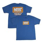 NOS/Nitrous Oxide System 19071-MDNOS T-Shirt NOS Logo Blue Unisex Medium T-Shirt