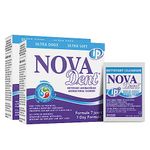 Novadent Dentures Cleaner – For Denture on implants, Denture soft liner and Orthodontic appliance without soldering - 6 Months (26 sachets)