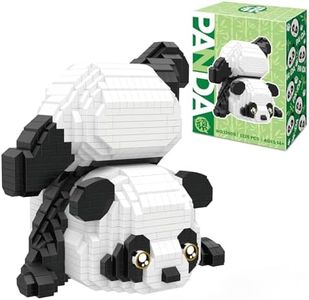 Panda Cute Animals Building Sets, Micro Mini Bricks 1325 PCS Toys Kits for Adults to Build, 12+ Teens Valentines Day Gifts