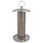 Home Deco London Bird Feeder Stainless Steel Seed Fat Ball Nut Feeders Wildlife Birds Garden (STAINLESS STEEL NUT FEEDER)