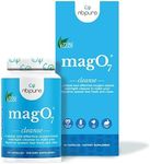 nbpure MagO7 - Natural Colon Cleanse & Detox - Occasional Constipation Relief, Stool Softening, & Bloating Support for Men & Women - Ozonated Magnesium Oxide, 30 Capsules