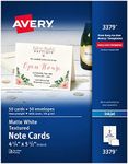 Avery Printable Note Cards, Inkjet 