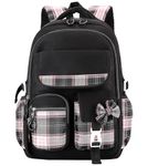 Happy Cherry Backpack for School Girls Cute School Bags Primary Girl‘s Rucksack Kids Multi-Pocket Elementary Bookbags Teens Girl Backpacks