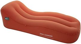 GIGA Lounge GS1:One-key automatic inflatable lounger , Fully Automatic Inflatable,Portable Auto Air Sofa,Integrated electric pump & power bank,100s fast inflating,Wear-resistant material-TPU(Brown)