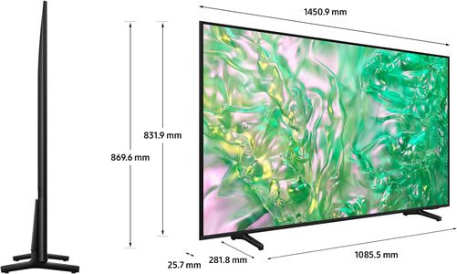 Samsung 65" Crystal UHD 4K Smart TV – Object Tracking Sound, AirSlim, 2024