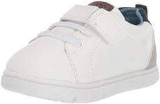 Carter's Every Step Boys' Park Classic Sneaker, White, 2.5 Infant M