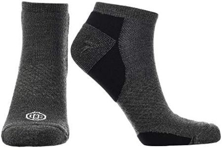 Doctor's Choice Plantar Fasciitis Compression Socks, Arch Support For Men & Women, 10-20 mmHg Compression (Charcoal, X-Large)