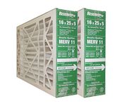 GeneralAire/ReservePro 16x25x5# 4541 MERV 11 for Part # 4511 MERV 10 Actual Size 15 5/8" x 24 1/4" x 4 15/16" With Foam Strips for GeneralAire MAC 1400 Air Cleaners.Case of 2 Filters