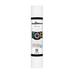 TECKWRAP Shimmer Vinyl White Glitter Adhesive Craft Vinyl, 1ftx5ft, White