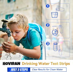 18-in-1 Water Test Strips, 125 Count – Multi-Parameter Testing Kit