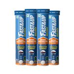 Fast&Up Reload (20 Litres) Low Sugar energy drink for Instant Hydration - 80 Effervescent Tablets with all 5 Essential Electrolytes + Added Vitamins - Certified Electrolytes Drink - Cola flavour