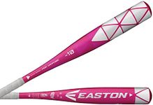 Easton PINK SAPPHIRE -10 Girls Fastpitch Softball Bat, 27/17, FP18PSA