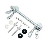 Heritage Replacement Wooden WC Seat Bar Hinge Set only in Chrome