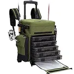 Elkton Outdoors Rolling Tackle Box 