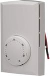Cadet Double Pole Mechanical Wall Thermostat for Electric Heaters (Model: T522-W), 22 Amp, White