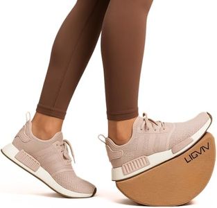 LIGVIV Calf and Foot Stretcher, Wooden Rocker for Leg Thigh Muscle Stretching