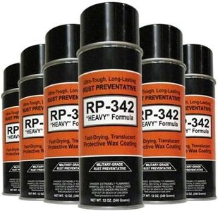 Cosmoline RP-342 "Heavy" Rust Preventative Spray (Military-Grade) 6-Cans