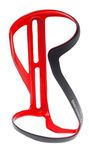 Blackburn Clutch Carbon Side-Entry Bike Bottle Cage (Red, Left)