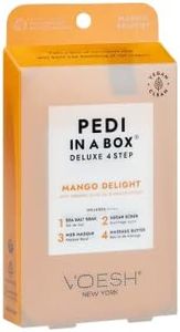 Voesh New York Pedi In A Box Deluxe 4 Step, Mango Delight