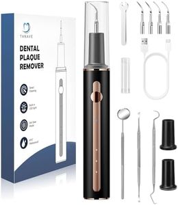 Teeth Cleaning Kit Plaque Remover for Teeth, Portable Dental Plaque Remover Tool with LED, Plaque Blaster for Human Teeth with 3 Modes, Tooth Scraper Plaque Tartar Remover for Teeth with Dental Tools