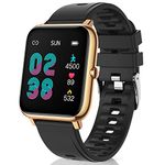 CanMixs Smart Watch for Android Phones iOS Waterproof Smart Watches for Women Men Sports Digital Watch Fitness Tracker Heart Rate Blood Oxygen Sleep Monitor Touch Screen Compatible Samsung iPhone