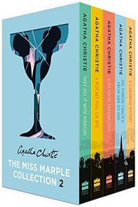 Miss Marple Mysteries Series Books 6 - 10 Collection Set by Agatha Christie (A Caribbean Mystery, The Mirror Crack’d From Side to Side, 4.50 from Paddington, A Pocket Full of Rye & More)