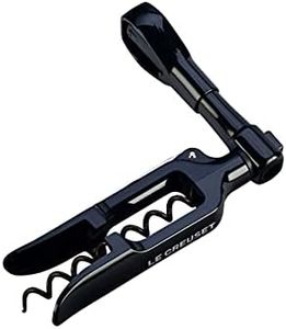 Le Creuset Classic Pocket Model Corkscrew, PM 100, Plastic, Black Onyx, 49100001400100