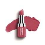 Mamaearth Creamy Matte Long Stay Lipstick with Murumuru Butter and Vitamin E for 8-Hour Long Stay (Flakeproof & Non-Drying | Intense Color Payoff) - 4.2g (Pink Rose)