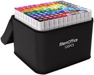 Memoffice 120 Colors Dual Tips Alco