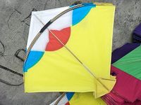 Kites for Flying, Pack of 10 - Multiple Designs of Multicolor