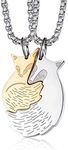 Wolentty Couple Fox Necklace - Stai