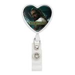 Aquaman Movie Permission to Come Aboard Heart Lanyard Retractable Reel Badge ID Card Holder