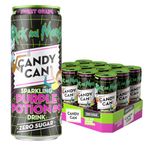 Candy Can, Rick and Morty, Purple Potion, Grape Flavoured Fizzy Drink, Nostalgic American Soda Flavours, Sugar Free, Sparkling Pop Cans (12 x 330ml)