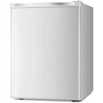 Kismile 2.1 Cu.ft Compact Upright Freezer with Reversible Single Door,Removable Shelves Mini Freezer with Adjustable Thermostat for Home/Kitchen/Office(2.1 Cu.ft, White)