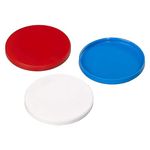 Navoys 3 Food Can Covers - Lids for Tinned Food, Airtight Covers for Dog and Cat Food, Food Storage, Red, White and Blue, Standard Size Can Covers for Tinned Pet Food