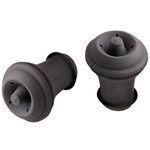 Vacu Vin Wine Saver Vacuum Stoppers – Set of 10 – Gray – Airtight Seal for Opened Bottles – Preserves Wine Freshness Up to 10 Days – Reusable & Dishwasher Safe – Compatible with Wine Saver Pump