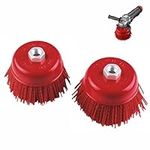 4 Inch Nylon Cup Brush for Angle Gr