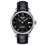 Tissot Mens Le Locle Stainless Steel Dress Watch Black T0064071605300