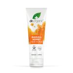 Dr Organic Manuka Honey Face Scrub, Exfoliating, Dry Skin, Mens, Womens, Natural, Vegetarian, Cruelty-Free, Paraben & SLS-Free, Recycled & Recyclable, Organic, 125ml, Packaging may vary